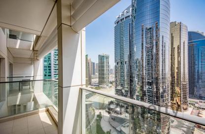 Apartment - 1 Bedroom - 2 Bathrooms for rent in Bonnington Tower - JLT Cluster J - Jumeirah Lake Towers - Dubai