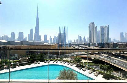 شقة - 2 غرف نوم - 2 حمامات للايجار في برج فيدا دبي مول 2 - فيدا ريزيدنس دبي مول - وسط مدينة دبي - دبي