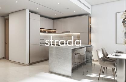 Apartment - 1 - 2 for sale in 350 Riverside Crescent - Sobha Hartland II - Bukadra - Dubai