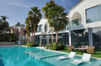 Villa - 6 Bedrooms - 6 Bathrooms for rent in Signature Villas Frond B - Signature Villas - Palm Jumeirah - Dubai