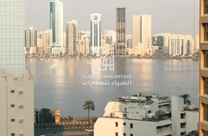 Apartment - 1 Bedroom - 2 Bathrooms for rent in Al Khan Lagoon Tower - Al Khan Lagoon - Al Khan - Sharjah