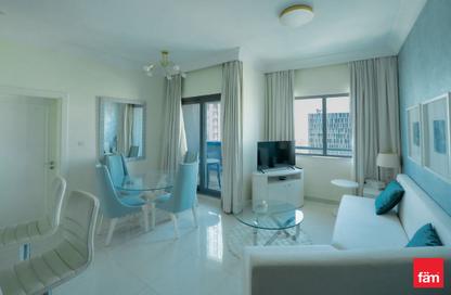 Apartment - 1 Bedroom - 2 Bathrooms for rent in Damac Maison Dubai Mall Street (The Signature) - Burj Khalifa Area - Downtown Dubai - Dubai