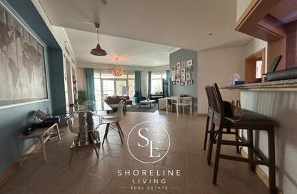 Apartment - 3 Bedrooms - 4 Bathrooms for rent in Al Dabas - Shoreline Apartments - Palm Jumeirah - Dubai