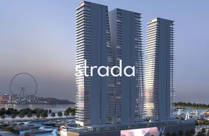 شقة - غرفة نوم - 2 حمامات للبيع في برج W ريزيدنسز Dubai Harbour 1 - دبليو ريزيدنسز دبي هاربور - دبي هاربور - دبي