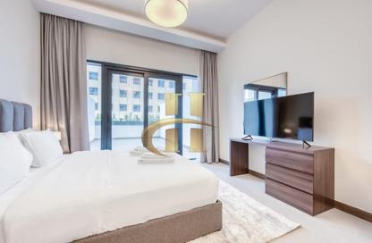 Apartment - Studio - 1 for rent in SOL Bay - Business Bay - Dubai