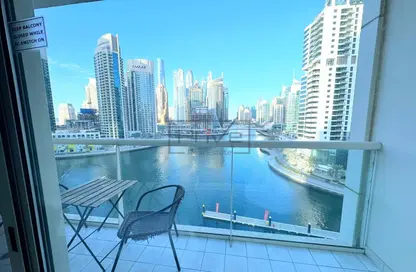 شقة - 1 حمام للايجار في برج B  - مارينا فيو - مارينا فيو - دبي مارينا - دبي