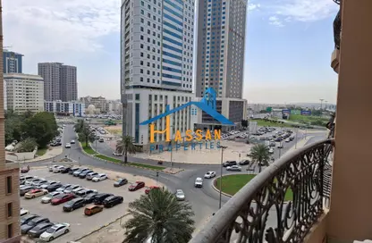 شقة - 2 غرف نوم - 2 حمامات للايجار في برج هند - شارع التعاون - التعاون - الشارقة