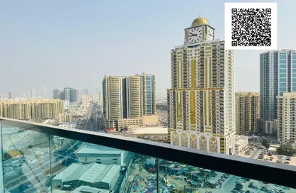 Apartment - 1 Bedroom - 2 Bathrooms for sale in Gulfa Towers - Al Rashidiya 1 - Al Rashidiya - Ajman