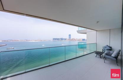 Apartment - 3 Bedrooms - 3 Bathrooms for rent in Beach Vista Tower 2 - Beach Vista - Emaar Beachfront - Dubai Harbour - Dubai