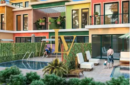 تاون هاوس - 5 غرف نوم - 6 حمامات للبيع في موروكو داماك - داماك لاجونز - دبي