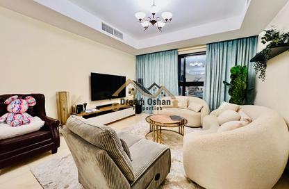 Apartment - 1 - 2 for rent in Riah Towers - Culture Village - Dubai