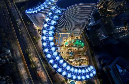 Apartment - 1 Bedroom - 2 Bathrooms for sale in Binghatti Skyflame 2 - Binghatti Skyflame - Majan - Dubai