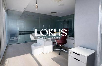 Office Space - Studio - 1 Bathroom for rent in The Prism - Business Bay - Dubai