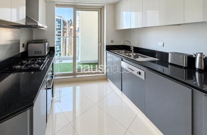 Apartment - 1 - 2 for rent in Damac Maison Prive B - Damac Maison Prive - Business Bay - Dubai