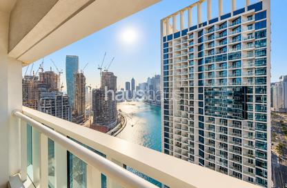 Apartment - 1 - 2 for rent in Damac Maison Prive B - Damac Maison Prive - Business Bay - Dubai