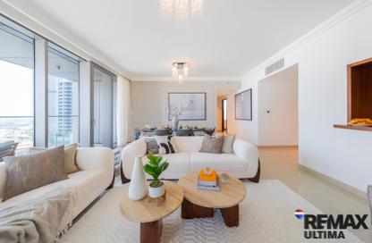 Apartment - 2 - 2 for rent in Boulevard Point - Downtown Dubai - Dubai