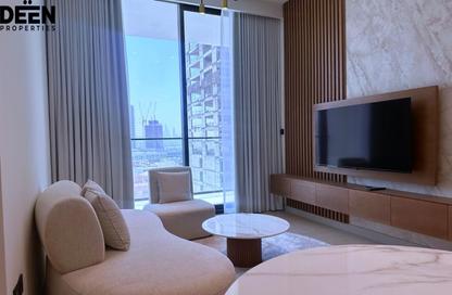 Apartment - 1 Bedroom - 2 Bathrooms for rent in Binghatti Amber - District 11 - Jumeirah Village Circle - Dubai