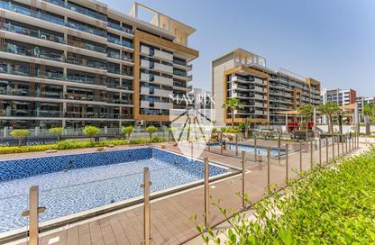 Apartment - Studio - 1 Bathroom for rent in Azizi Riviera 22 - Azizi Riviera - Meydan One - Meydan - Dubai
