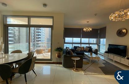 Apartment - 3 Bedrooms - 3 Bathrooms for rent in Iris Blue - Dubai Marina - Dubai