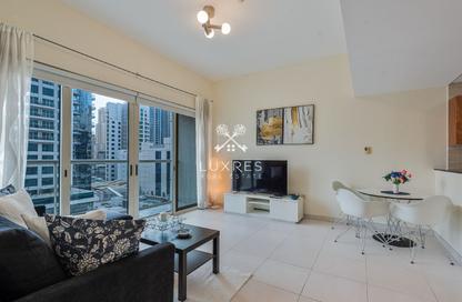Apartment - 1 Bedroom - 2 Bathrooms for rent in Marina View Tower A - Marina View - Dubai Marina - Dubai