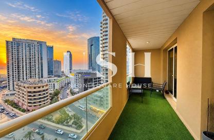 Apartment - 1 - 2 for rent in Manchester Tower - Dubai Marina - Dubai