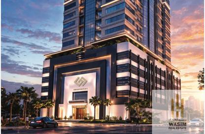 Apartment - 2 - 2 for sale in Al Aamra Tower - Al Amerah - Ajman Apartment - 2 - 2 for sale in Al Aamra Tower - Al Amerah - Ajman