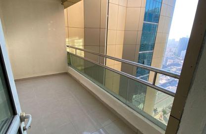 Apartment - 1 Bedroom - 2 Bathrooms for rent in Al Rashidiya Towers - Ajman Downtown - Ajman