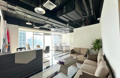 Office Space - Studio - 1 Bathroom for rent in The Binary Tower - Business Bay - Dubai