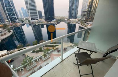 شقة - 1 للايجار في ليك تيراس - (JLT) مجمع D - أبراج بحيرات الجميرا - دبي