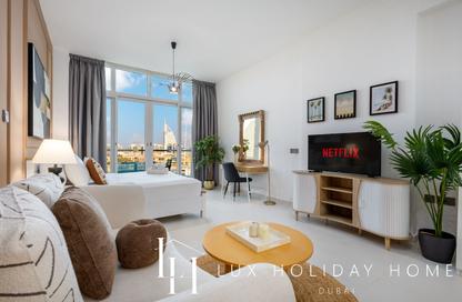 Apartment - Studio - 1 Bathroom for rent in Palm Views East - Palm Views - Palm Jumeirah - Dubai