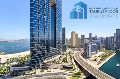 شقة - غرفة نوم - 1 حمام للايجار في 5242 تاور 2 - 5242 - دبي مارينا - دبي