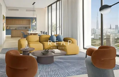 شقة - 2 غرف نوم - 2 حمامات للبيع في ديزاين كوارتر برج أ - ديزاين كوارتر - دبي ديزاين ديستريكت - دبي