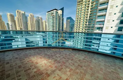 شقة - 2 غرف نوم - 3 حمامات للايجار في برج كاسكيد - دبي مارينا - دبي