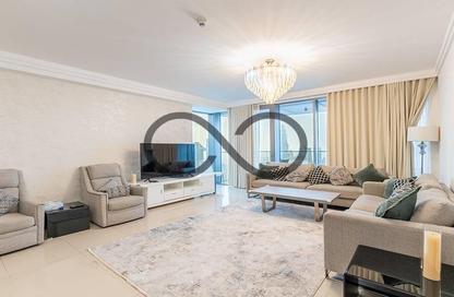 Apartment - 3 Bedrooms - 4 Bathrooms for rent in Boulevard Point - Downtown Dubai - Dubai