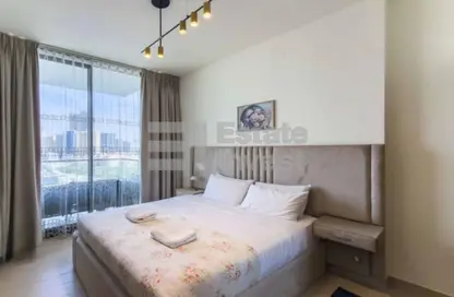 شقة - غرفة نوم - 2 حمامات للايجار في بن غاطي عنبر - منطقة 11 - قرية جميرا الدائرية - دبي