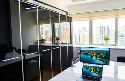 Office Space - Studio - 1 Bathroom for rent in HDS Tower - JLT Cluster F - Jumeirah Lake Towers - Dubai