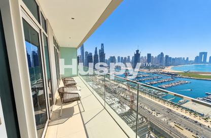 Apartment - 2 - 2 for rent in Sunrise Bay Tower 1 - Sunrise Bay - Emaar Beachfront - Dubai Harbour - Dubai