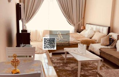 شقة - 1 حمام للبيع في أورينت تاور 1 - أورينت تاور - البستان - عجمان