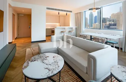 Hotel  and  Hotel Apartment - 2 Bedrooms - 2 Bathrooms for rent in The Radisson Blu Residence Dubai Marina - Dubai Marina - Dubai