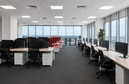 Office Space - Studio - 1 Bathroom for rent in The Galleries 2 - The Galleries - Downtown Jebel Ali - Dubai