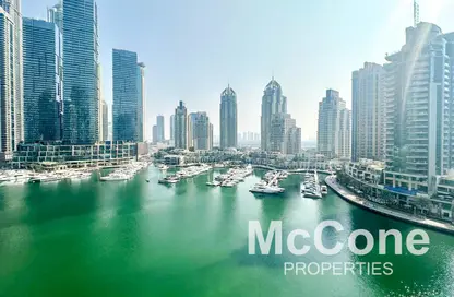 Apartment - 3 Bedrooms - 5 Bathrooms for rent in Marina Tower - Dubai Marina - Dubai