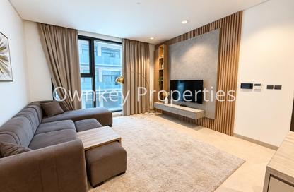 Apartment - 1 - 2 for rent in Aumary Residence - Meydan Avenue - Meydan - Dubai