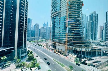 Business Centre - Studio - 2 Bathrooms for rent in The Binary Tower - Business Bay - Dubai