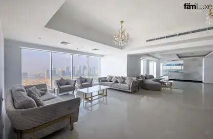 Apartment - 3 Bedrooms - 4 Bathrooms for rent in Emirates Crown - Dubai Marina - Dubai