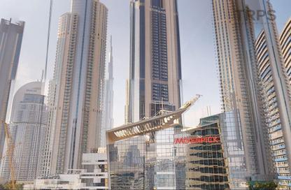 Apartment - 2 - 3 for rent in Upper Crest - Downtown Dubai - Dubai