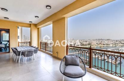 Apartment - 3 - 4 for rent in Marina Residences 2 - Marina Residences - Palm Jumeirah - Dubai