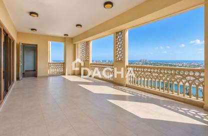 Apartment - 3 - 4 for rent in Marina Residences 2 - Marina Residences - Palm Jumeirah - Dubai