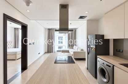 Apartment - 1 - 2 for rent in Aumary Residence - Meydan Avenue - Meydan - Dubai