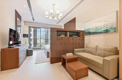 Apartment - Studio - 1 Bathroom for rent in Elite Downtown Residence 2 - Elite Downtown Residence - Downtown Dubai - Dubai