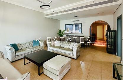 Apartment - 2 - 3 for rent in Al Haseer - Shoreline Apartments - Palm Jumeirah - Dubai